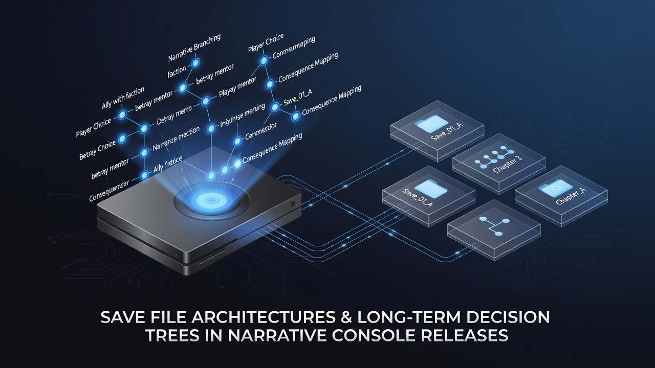 Detailed view of save file management screen on a console interface showing multiple slots and timestamps